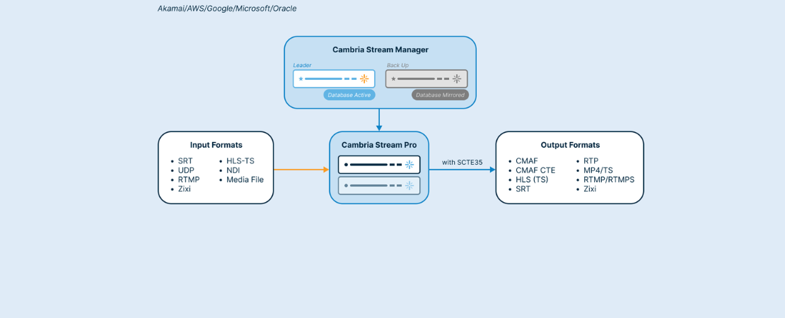 Live encoding cloud